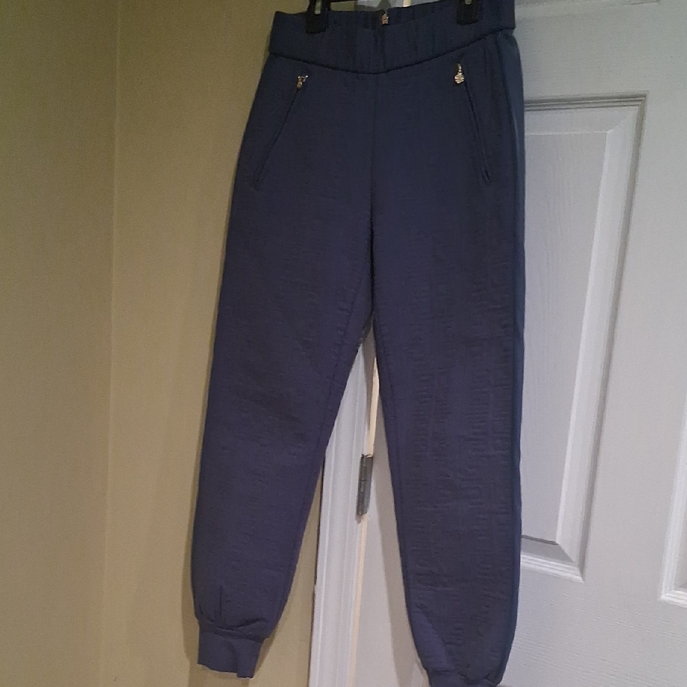 Emily McCarthy Textured Jogger Pants